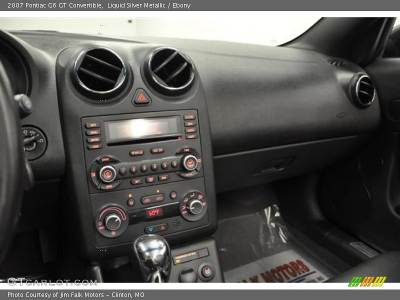 Liquid Silver Metallic / Ebony 2007 Pontiac G6 GT Convertible