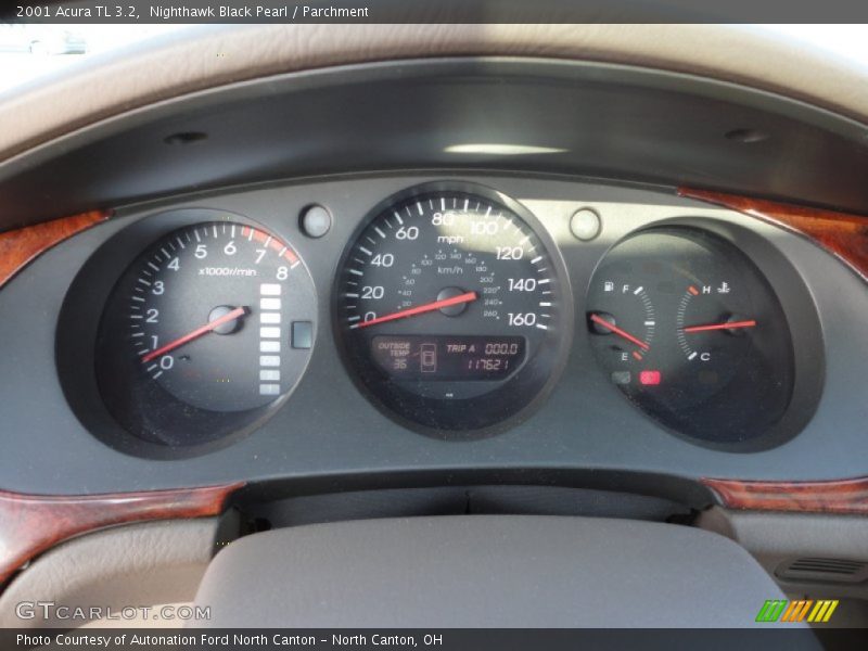 Nighthawk Black Pearl / Parchment 2001 Acura TL 3.2