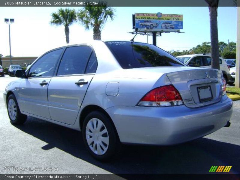 Cool Silver Metallic / Gray 2006 Mitsubishi Lancer ES