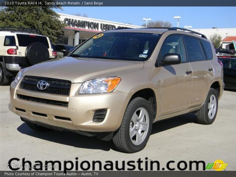 Sandy Beach Metallic / Sand Beige 2010 Toyota RAV4 I4