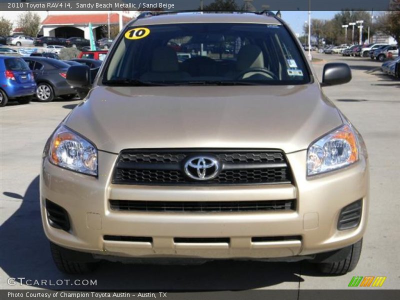 Sandy Beach Metallic / Sand Beige 2010 Toyota RAV4 I4