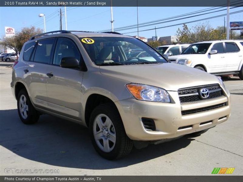 Sandy Beach Metallic / Sand Beige 2010 Toyota RAV4 I4