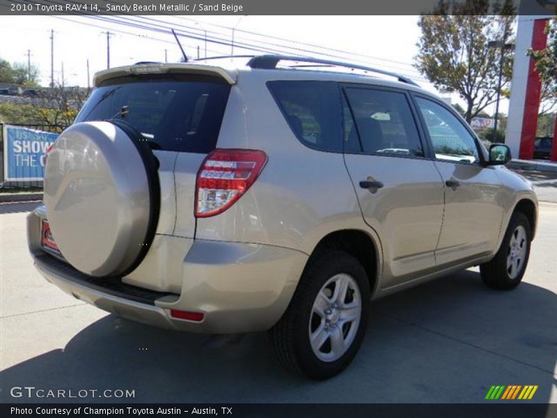 Sandy Beach Metallic / Sand Beige 2010 Toyota RAV4 I4