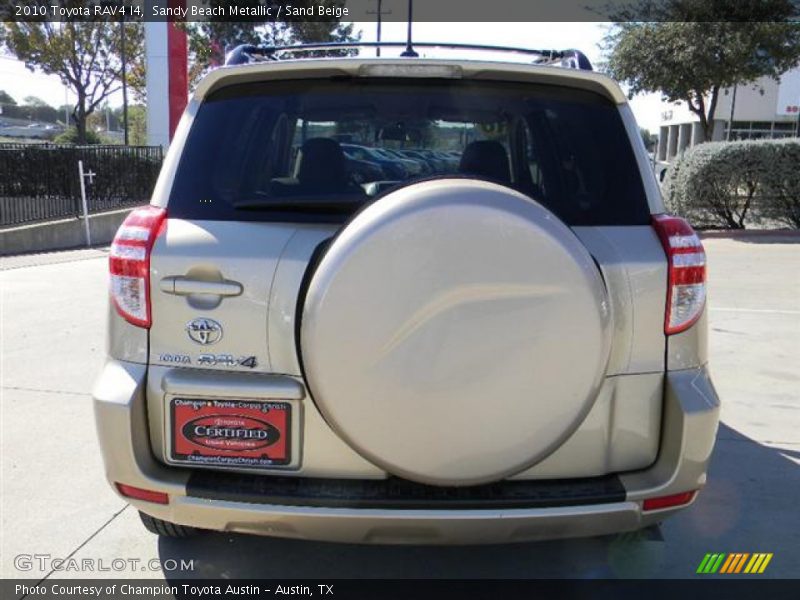Sandy Beach Metallic / Sand Beige 2010 Toyota RAV4 I4