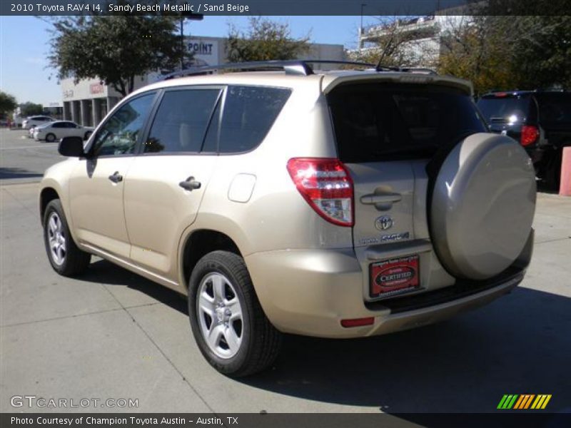 Sandy Beach Metallic / Sand Beige 2010 Toyota RAV4 I4