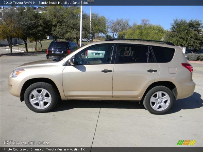 Sandy Beach Metallic / Sand Beige 2010 Toyota RAV4 I4