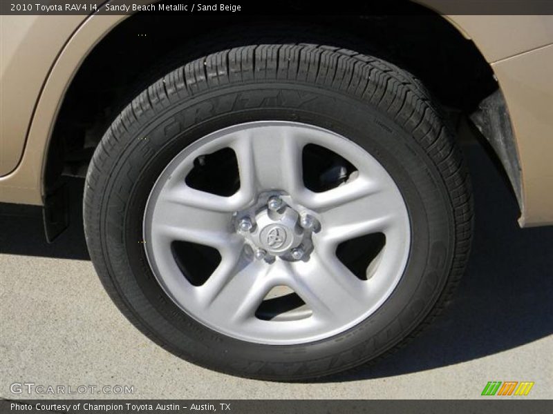 Sandy Beach Metallic / Sand Beige 2010 Toyota RAV4 I4