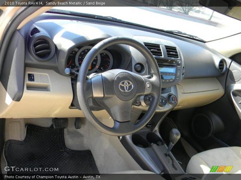 Sandy Beach Metallic / Sand Beige 2010 Toyota RAV4 I4