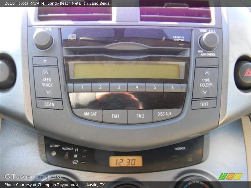 Sandy Beach Metallic / Sand Beige 2010 Toyota RAV4 I4