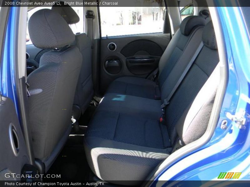 Bright Blue Metallic / Charcoal 2008 Chevrolet Aveo Aveo5 LS