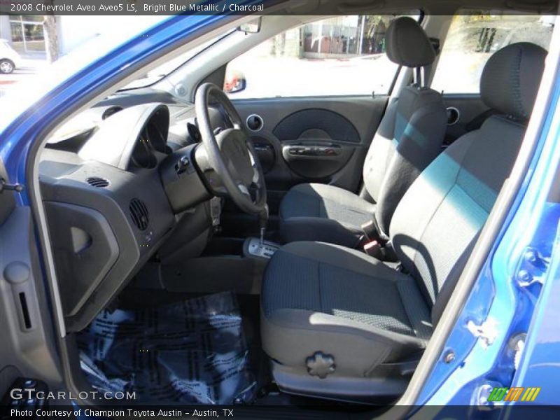 Bright Blue Metallic / Charcoal 2008 Chevrolet Aveo Aveo5 LS