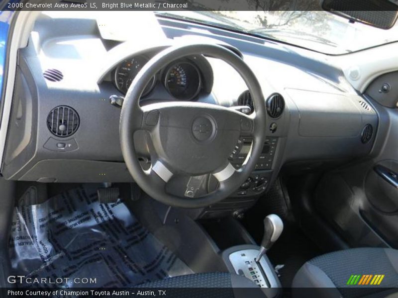 Bright Blue Metallic / Charcoal 2008 Chevrolet Aveo Aveo5 LS