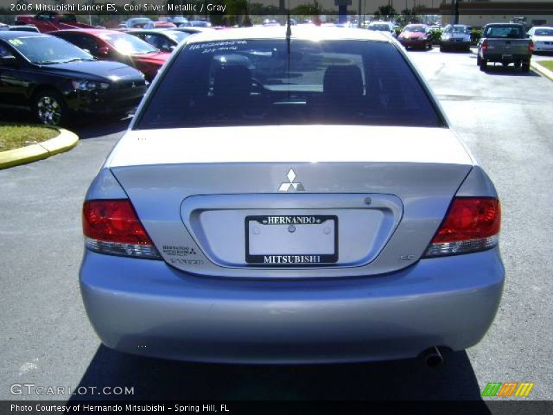 Cool Silver Metallic / Gray 2006 Mitsubishi Lancer ES