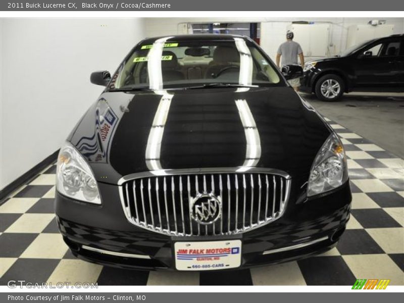 Black Onyx / Cocoa/Cashmere 2011 Buick Lucerne CX
