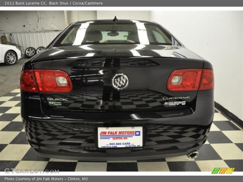 Black Onyx / Cocoa/Cashmere 2011 Buick Lucerne CX