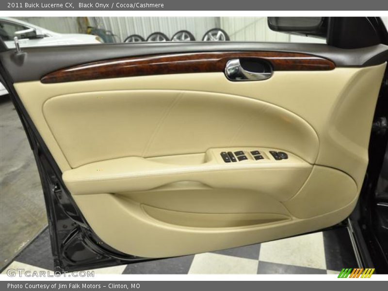 Black Onyx / Cocoa/Cashmere 2011 Buick Lucerne CX
