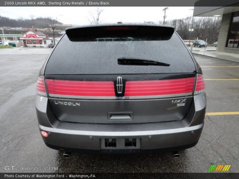 Sterling Grey Metallic / Ebony Black 2009 Lincoln MKX AWD