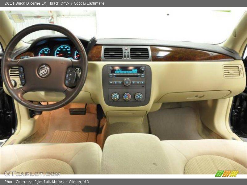 Black Onyx / Cocoa/Cashmere 2011 Buick Lucerne CX