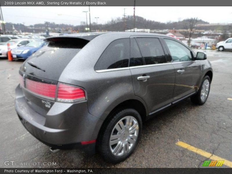 Sterling Grey Metallic / Ebony Black 2009 Lincoln MKX AWD