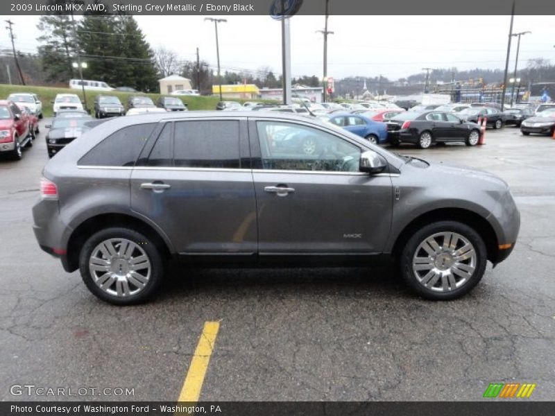 Sterling Grey Metallic / Ebony Black 2009 Lincoln MKX AWD