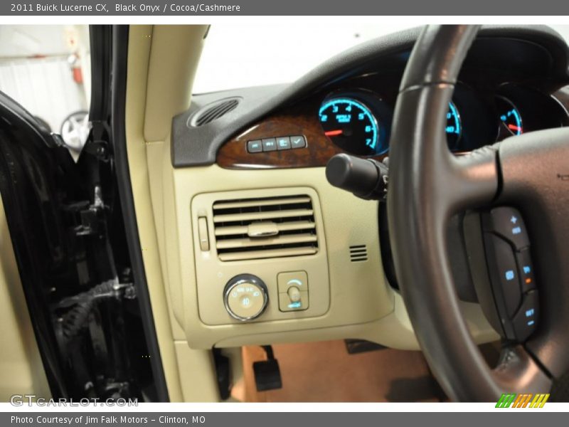 Black Onyx / Cocoa/Cashmere 2011 Buick Lucerne CX
