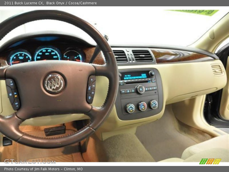 Black Onyx / Cocoa/Cashmere 2011 Buick Lucerne CX
