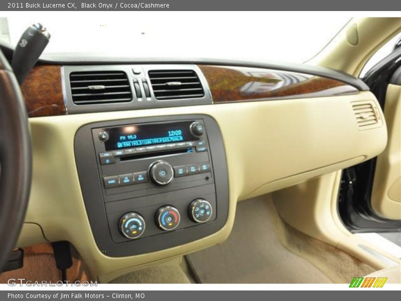 Black Onyx / Cocoa/Cashmere 2011 Buick Lucerne CX