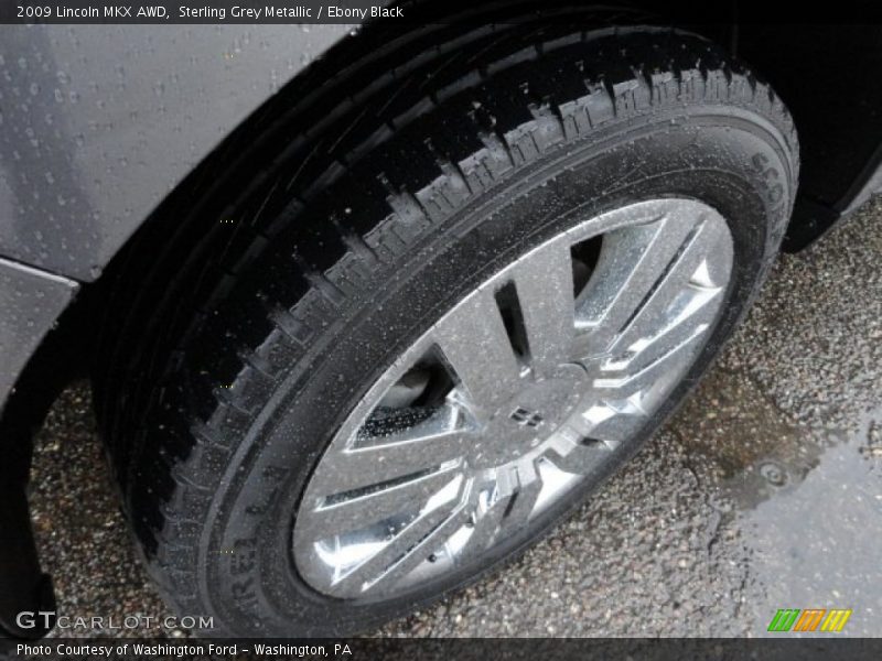 Sterling Grey Metallic / Ebony Black 2009 Lincoln MKX AWD