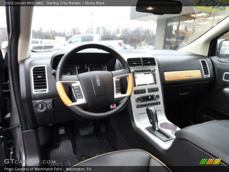 Sterling Grey Metallic / Ebony Black 2009 Lincoln MKX AWD