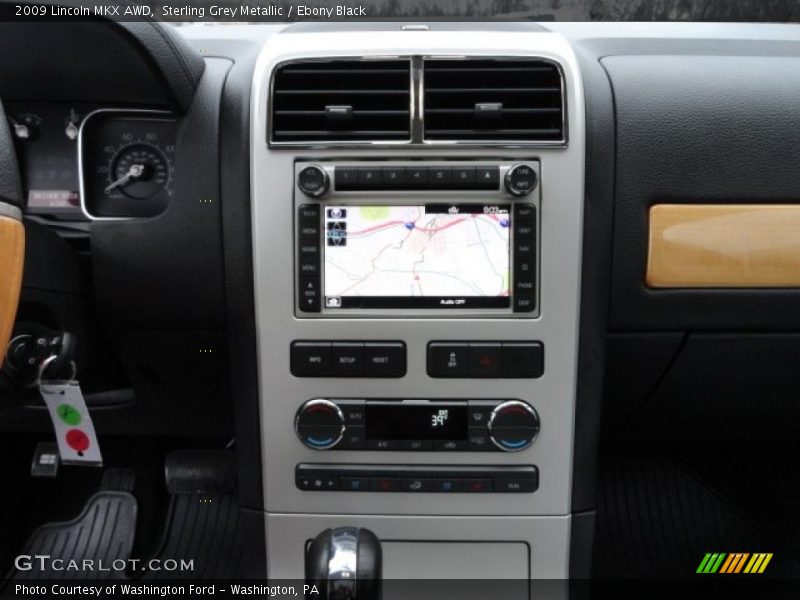 Sterling Grey Metallic / Ebony Black 2009 Lincoln MKX AWD