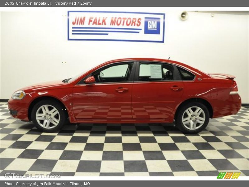 Victory Red / Ebony 2009 Chevrolet Impala LT