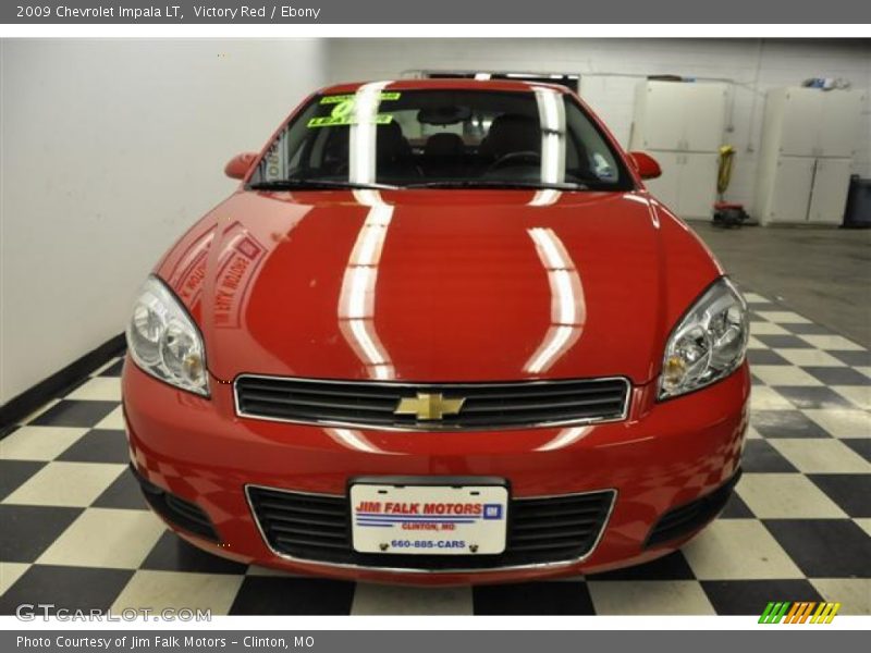 Victory Red / Ebony 2009 Chevrolet Impala LT