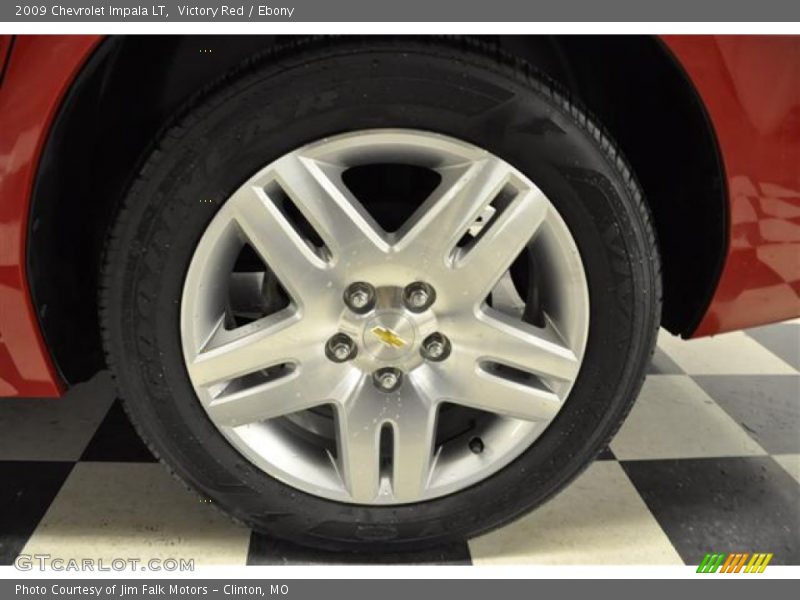 Victory Red / Ebony 2009 Chevrolet Impala LT