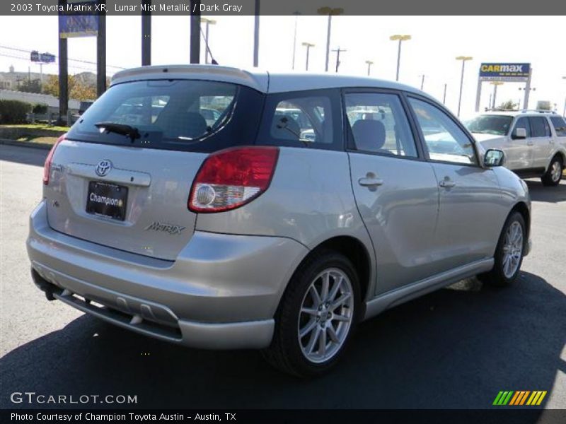 Lunar Mist Metallic / Dark Gray 2003 Toyota Matrix XR