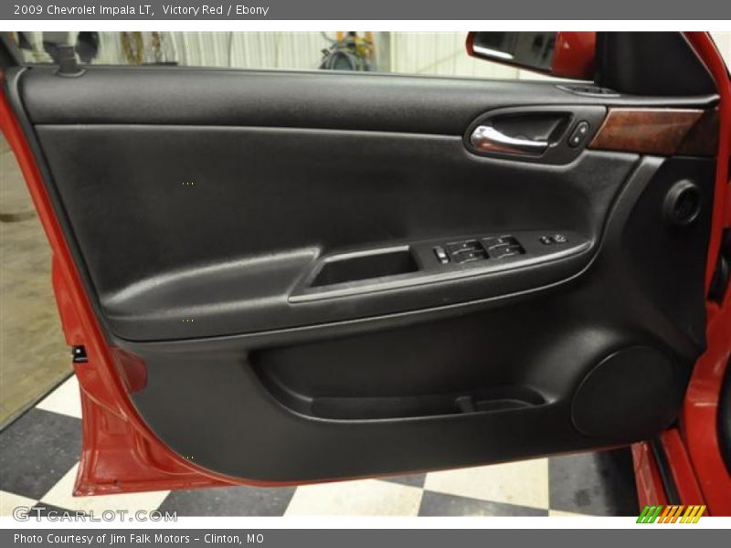 Victory Red / Ebony 2009 Chevrolet Impala LT