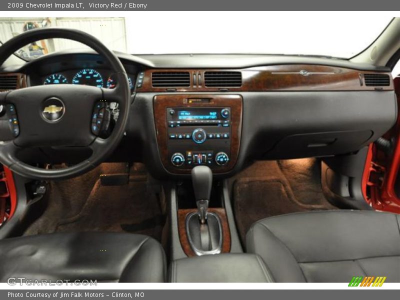 Victory Red / Ebony 2009 Chevrolet Impala LT