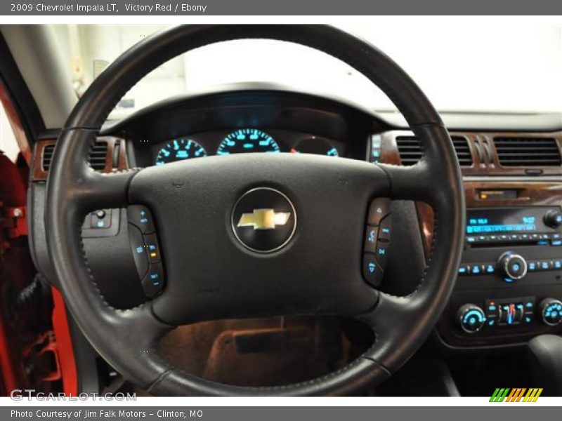 Victory Red / Ebony 2009 Chevrolet Impala LT