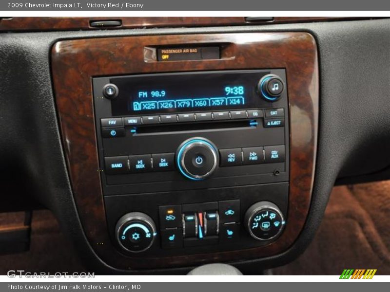 Victory Red / Ebony 2009 Chevrolet Impala LT