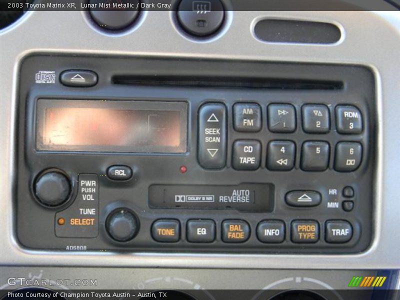 Lunar Mist Metallic / Dark Gray 2003 Toyota Matrix XR