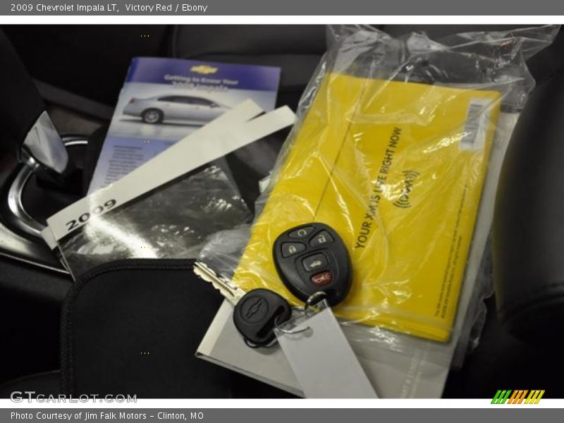 Victory Red / Ebony 2009 Chevrolet Impala LT