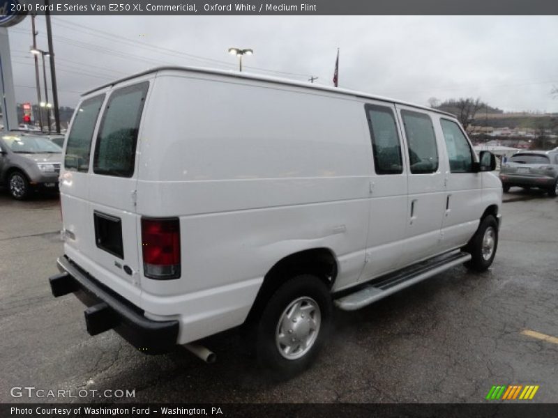 Oxford White / Medium Flint 2010 Ford E Series Van E250 XL Commericial