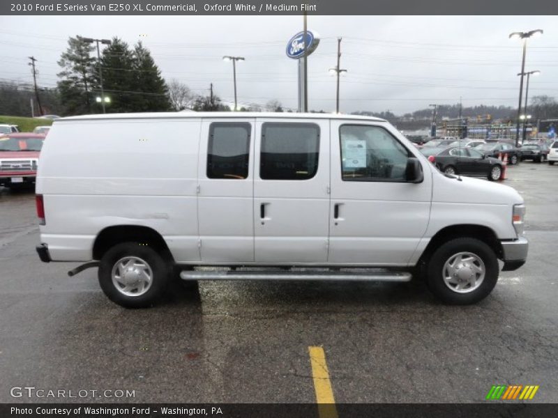 Oxford White / Medium Flint 2010 Ford E Series Van E250 XL Commericial