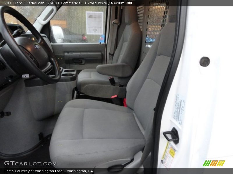 Oxford White / Medium Flint 2010 Ford E Series Van E250 XL Commericial