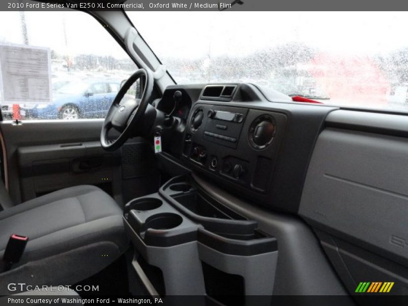 Oxford White / Medium Flint 2010 Ford E Series Van E250 XL Commericial
