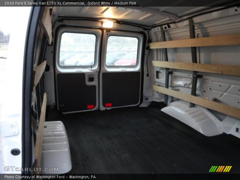 Oxford White / Medium Flint 2010 Ford E Series Van E250 XL Commericial
