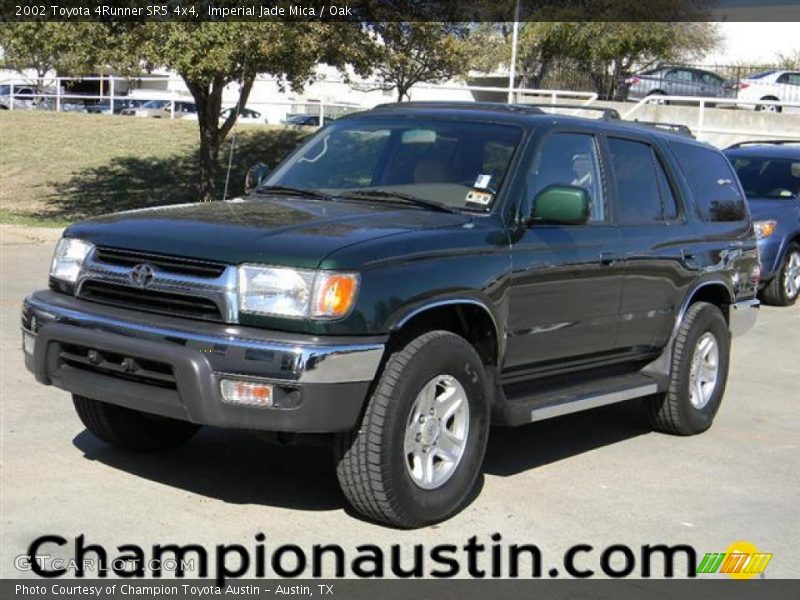 Imperial Jade Mica / Oak 2002 Toyota 4Runner SR5 4x4