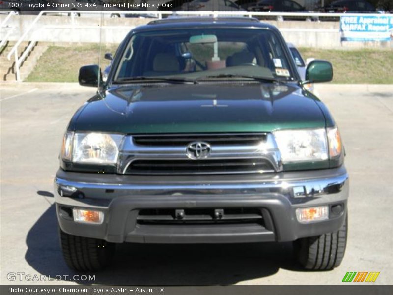 Imperial Jade Mica / Oak 2002 Toyota 4Runner SR5 4x4