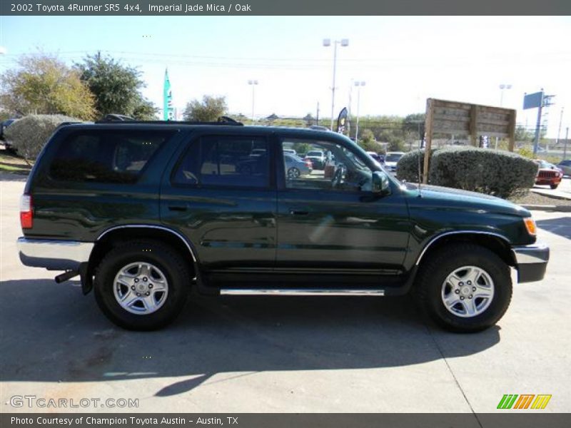 Imperial Jade Mica / Oak 2002 Toyota 4Runner SR5 4x4