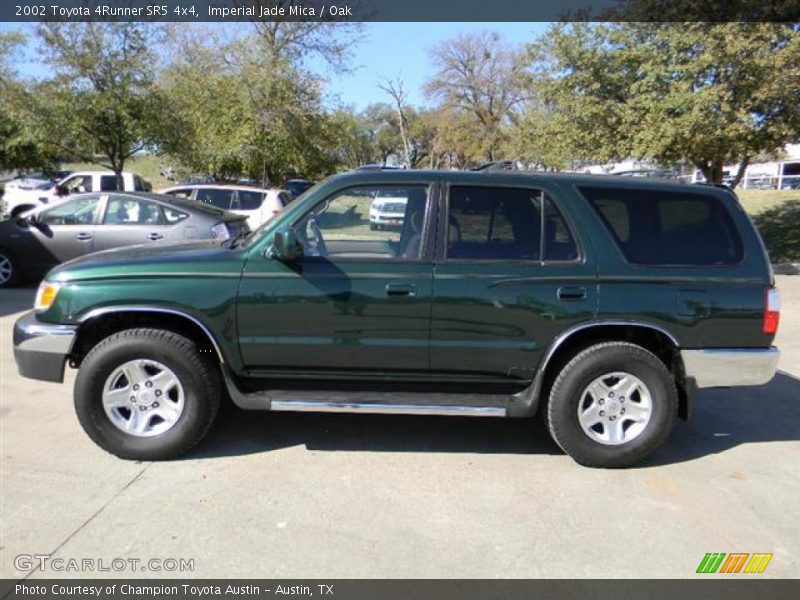 Imperial Jade Mica / Oak 2002 Toyota 4Runner SR5 4x4