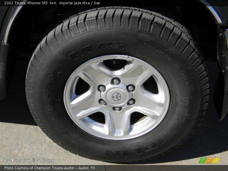 Imperial Jade Mica / Oak 2002 Toyota 4Runner SR5 4x4
